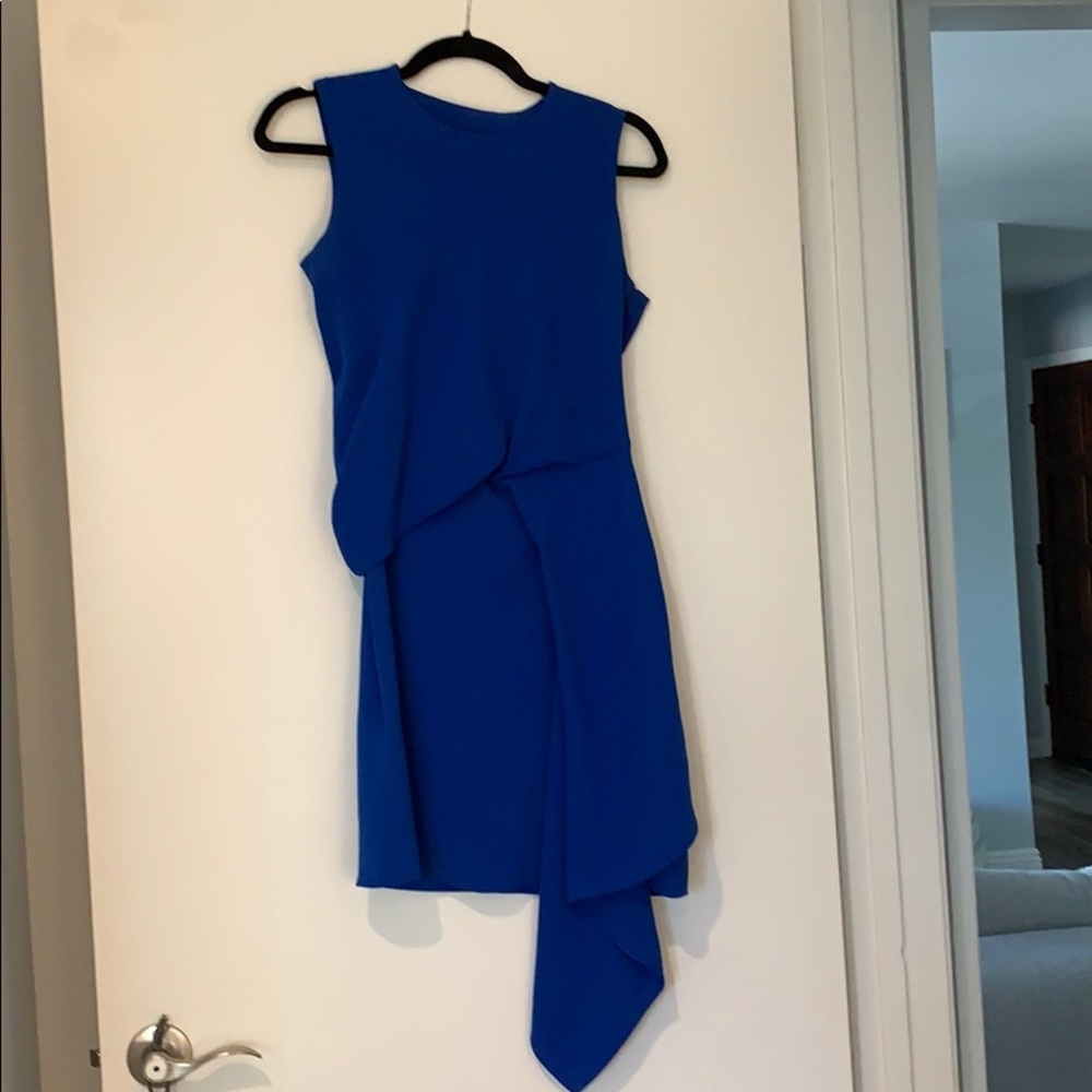 McQ Alexander McQueen Blue Dress